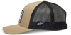 Alpinestars Flag Snapback Hat Sand/Black One Size - Sand/Black snapback hat by Alpinestars