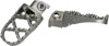 Silver 1/2" Rear Offset Pro Footpegs