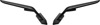 Rizoma Stealth Sport Mirrors Black Pair Fits 20-23 BMW S1000RR