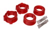 Energy Suspension Red Rear Spring Plate Bushing Set Fits 69-78 Volkswagen