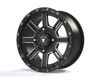 Bullite Lancer Wheel Black 14x7 4x137 5+2 - ATV/UTV wheel 14x7 4x137 Black