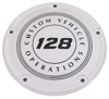 Custom Engraving 128 CVO Chrome Derby Cover For Harley M8 Softail - Chrome derby cover For Harley M8 Softail 128 CVO