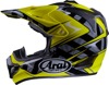Arai VX-Pro4 Scoop Helmet Yellow Small - Off-road helmet with Scoop graphic