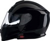 Z1R Solaris 2.0 Modular Helmet Black M - Modular helmet with drop-down sun visor