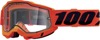 100% Accuri 2 Enduro MTB Goggles - Orange w/ Clear Lens