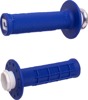 ODI Micro-X Half-Waffle V2 Lock-On Grips Blue/Black - Lock-on grips for micro handlebars, Blue/Black ODI Micro-X Half-Waffle V2 Lock-On Grips Blue/Black - Lock-on grips for micro handlebars, Blue/Black
