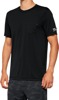 100% Men's Mission Athletic Tee Black 2XL 100% Men's Mission Athletic Tee Black 2XL