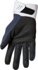 Thor Women's Spectrum Gloves Midnight/White Size S - MX gloves with padded palm & touchscreen fingers