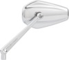 Arlen Ness Billet Mini Stocker Mirror Left Chrome