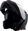 Z1R Solaris 2.0 Modular Helmet Matte Black 4XL - Modular helmet with drop-down sun visor