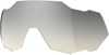 100% Speedtrap Sunglasses Replacement Lens Low-Light Yellow Silver Mirror - Replacement lens for 100% Speedtrap sunglasses