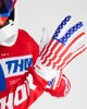 THOR LAUNCHMODE Gloves XL Blue/White/Red Men's - Men's XL gloves in Blue/White/Red