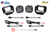 SS3 Pro Type F2 Kit White SAE Fog Lights Pair - Diode Dynamics