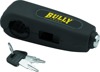 BikeMaster Bully Grip Lock Black Motorcycle Security Lock - High-visibility anti-theft grip lock, black