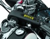 BikeMaster Bully Grip Lock Black Motorcycle Security Lock - High-visibility anti-theft grip lock, black