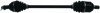 QuadBoss Rugged Axle Rear for Honda Talon 19-20 - Rear axle for Honda Talon 2019-2020