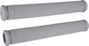 ODI One Piece Grips Grey 8 Inch - 8 inch grey one-piece grips for handlebars