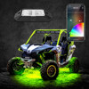 XKGLOW 4pc RGB Rock Light Kit w/ Bluetooth XKchrome App Control
