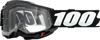 100% Accuri 2 Junior Goggles Black Clear Lens Youth - Youth offroad goggles with clear lens, Black
