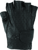 Kuryakyn Tucson Shorty Gloves Black - Large Men's - Men's shorty gloves in black, size large