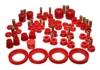 Red Hyper-Flex Master Bushing Set Fits 97-01 Honda Prelude Type SH