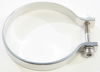 AXIA 3.25 Inch Universal Strap Clamp Silver - Universal mounting strap clamp for 3.25 inch tubing