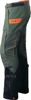 Thor Range Pants Men's 44 Black Military Green Orange Over-Boot - Waterproof over-boot riding pants for men, size 44