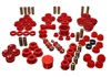 Energy Suspension Red Hyper-Flex Master Bushing Set Fits 90-93 Acura Integra