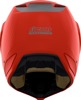 ICON Elsinore Monotype Helmet XL Matte Red - Modular helmet with fog-free shield