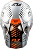 Fly Racing Formula CP Slice Helmet Grey/Orange/Black XS - ECE/DOT approved lightweight helmet
