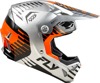 Fly Racing Formula CP Slice Helmet Grey/Orange/Black XS - ECE/DOT approved lightweight helmet