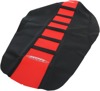 6-Rib Water Resistant Seat Cover Black/Red - For Honda CRF250R CRF450R