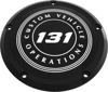 Custom Engraving 6 M8 Softail Derby Cover 131 CVO Black For Harley - Black derby cover for Harley M8 Softail 131 CVO models