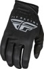 Fly Racing Youth Lite Gloves Black/Grey YM - Youth gloves in Black/Grey, size Medium