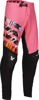 Thor Sportmode SD Pants Black Pink Orange White Men's Size 33 - Athletic fit off-road pants, men's size 33