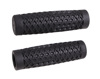 ODI Vans Grips Black 1 inch Closed End Rubber Pair - Classic Vans pattern grips, 1 in. bars, Black, Pair