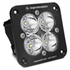 Baja Designs Squadron Sport Black Flush Mount LED Light Pod - Clear