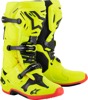 Alpinestars Tech 10 Boots Fluorescent Yellow Black Red US 9 - Premium offroad boots US 9, Fluorescent Yellow/Black/Red
