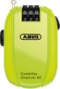 ABUS Combiflex Stopover Retractable Lock Universal - Retractable combo lock with 65cm cable