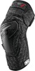 100% Surpass Knee Guards XL Black Heather Gray Unisex - Impact knee guards XL Black Heather Gray Unisex