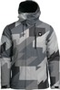 THOR Brave Tour Jacket XL Camo Black Light Gray Dark Gray Men's - Water-resistant insulated jacket, XL, Men's