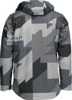 Thor Brave Tour Jacket Dark Gray Camo Black Light Gray Men's Medium - Water-resistant insulated jacket for men, size M