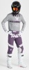 Thor Sportmode Flite Jersey Gray/Purple/White Men's Large - Athletic fit, moisture-wicking racewear jersey, size L