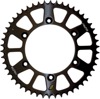 Works Triplestar Aluminum Rear Sprocket 50T - Black - For 83-20 Yam Hon