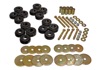Energy Suspension Body Mount Set Black w/Hardware - 4.4110G