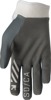 THOR LAUNCHMODE Gloves XL Gray/Off-White Men's - Men's XL gloves in Gray/Off-White