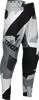 Thor Sportmode Brave Pants Black/White/Grey Men's Size 34 - Athletic fit race pants for men, size 34