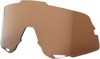100% Glendale Sunglasses Replacement Lens Bronze Adult - Replacement lens for 100% Glendale sunglasses