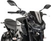 Puig Naked New Generation Windshield Black For 17-21 Yamaha FZ-09 MT-09/10