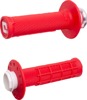 ODI Micro-X Half-Waffle V2 Lock-On Grips Red/Black 7/8" Bars